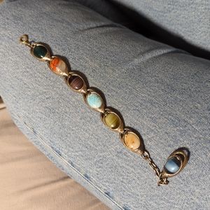 Vintage Miracle multi stone bracelet